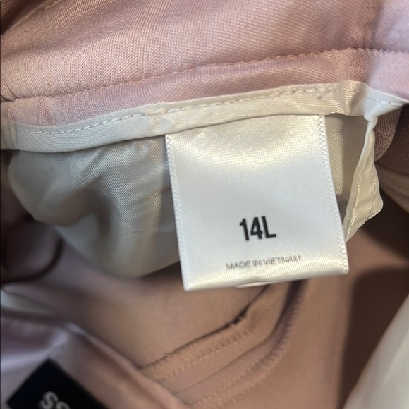 Express Pink Ankle Cropped Pants - Picture 4 of 6